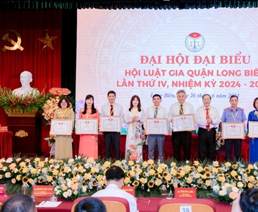 Viện KSND quận Long Biên tham dự Đại hội đại biểu Hội Luật gia quận Long...